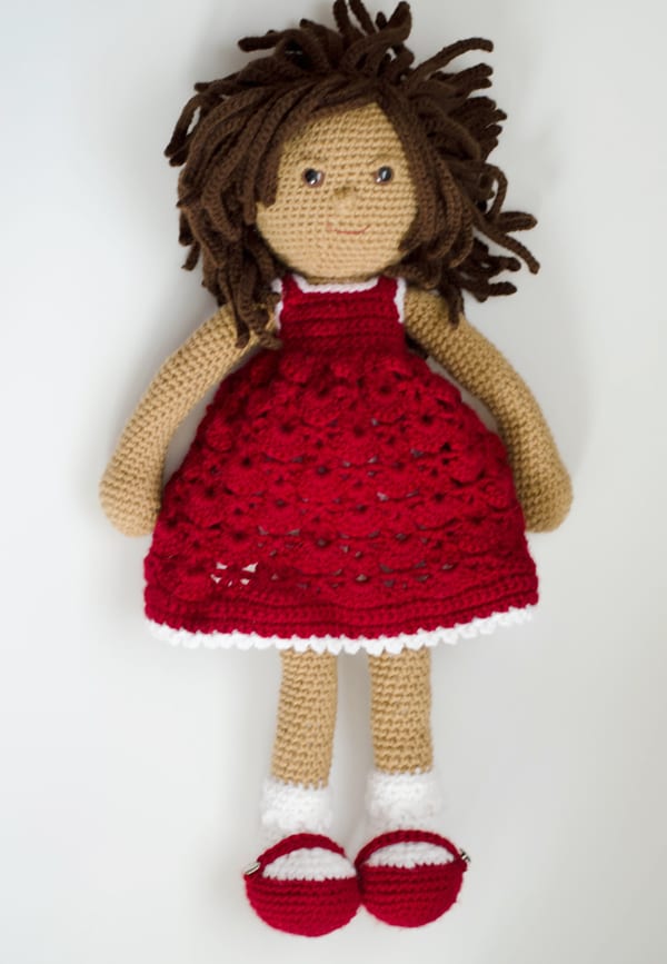 crochet rag doll