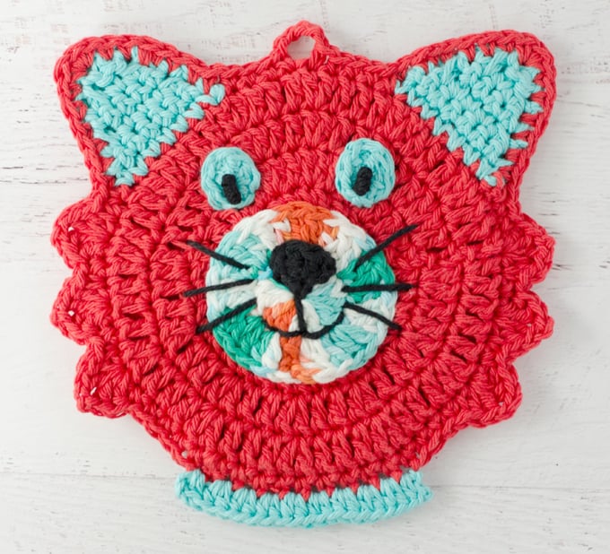Crochet Cat Potholder Pattern Crochet 365 Knit Too