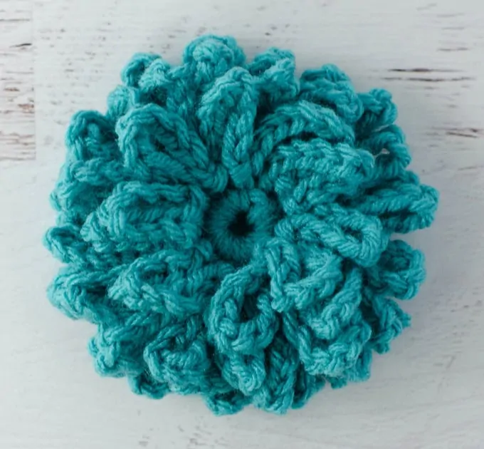 Crochet Loopy Flower Pattern