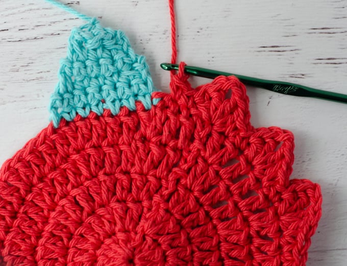 crochet cat potholder pattern