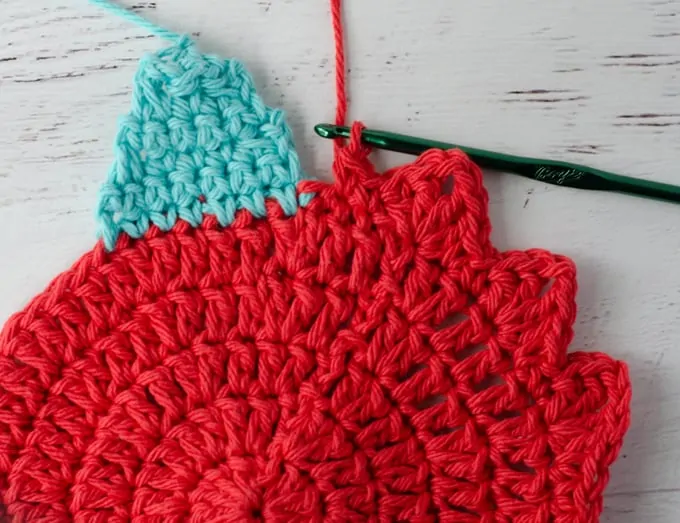 crochet cat potholder pattern