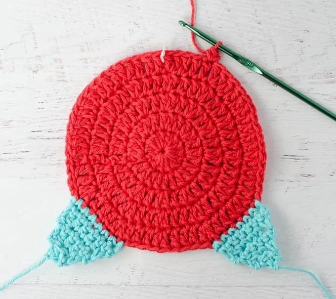 crochet cat potholder pattern