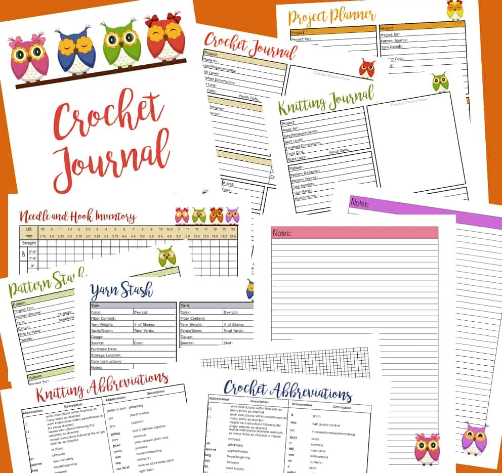 Free Crochet Journal