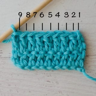 How to Count Stitches In Crochet