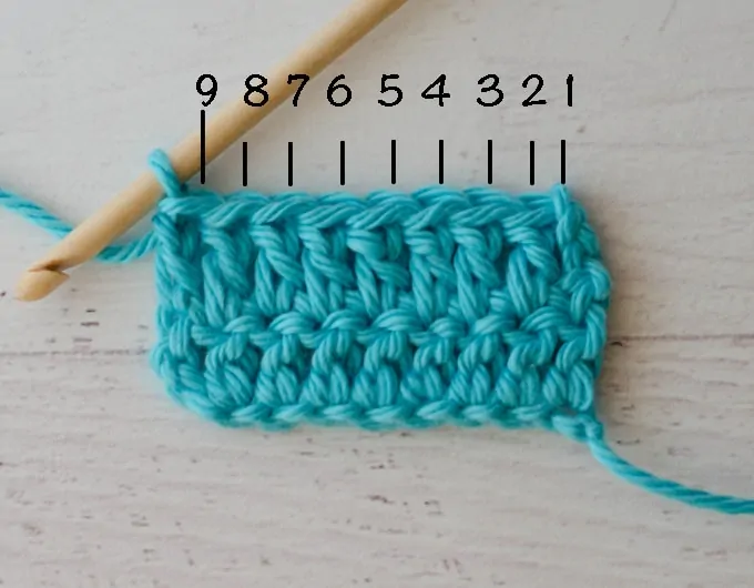 How To Count Stitches In Crochet