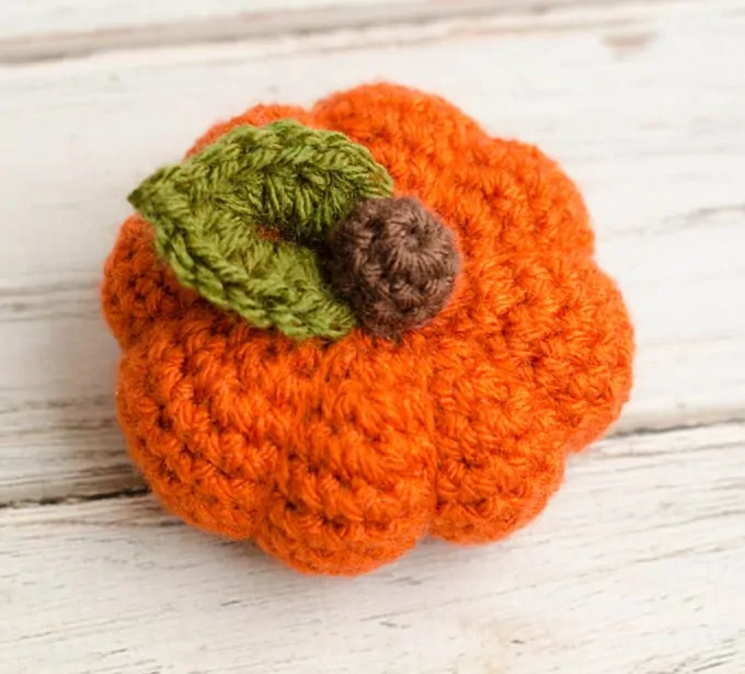 Small Crochet Pumpkin Pattern