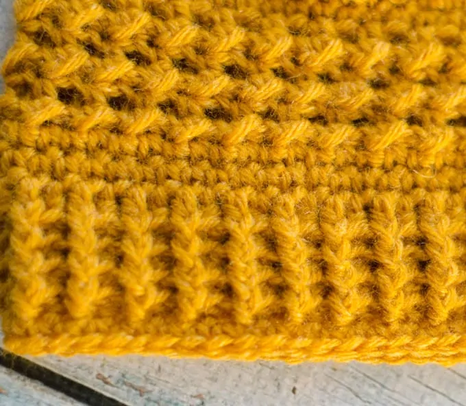 How to make a post stitch