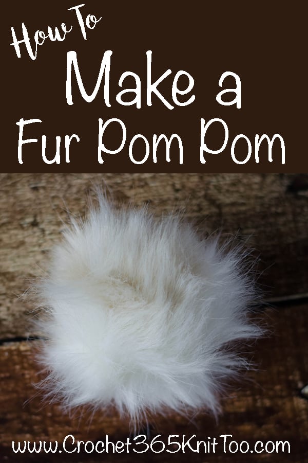 How to make a fur pom pom