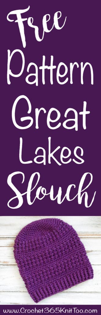 Great Lakes Slouch Pattern