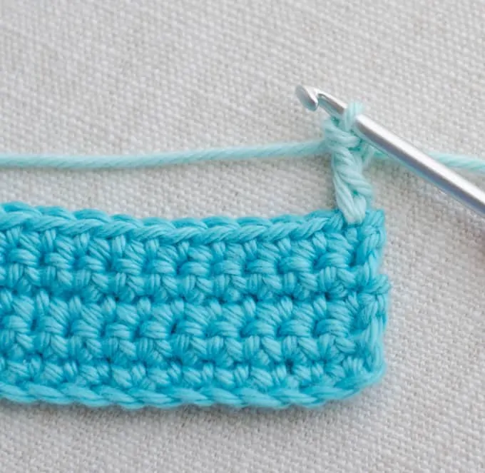 Standing Double Crochet Stitch