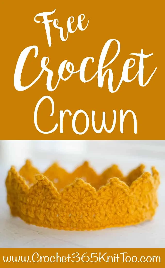 crochet crown pattern