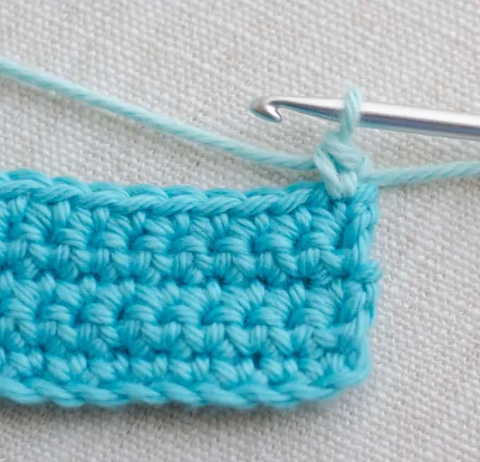 standing crochet stitch