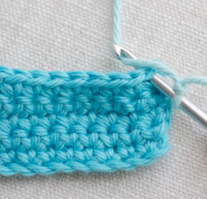 Standing Single Crochet Stitch