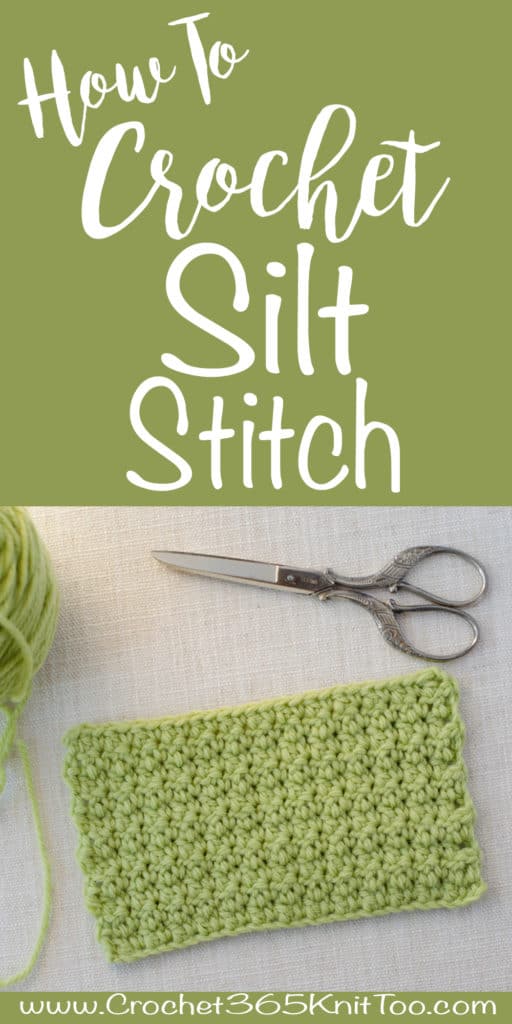 How to Crochet the Silt Stitch