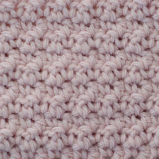 How to Crochet Soft Moss Stitch