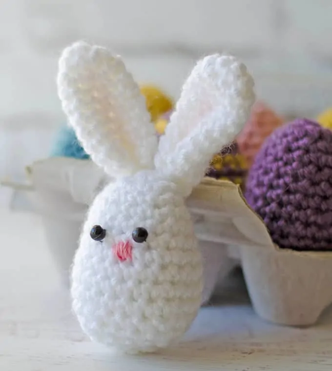 Crochet Easter Egg Bunny