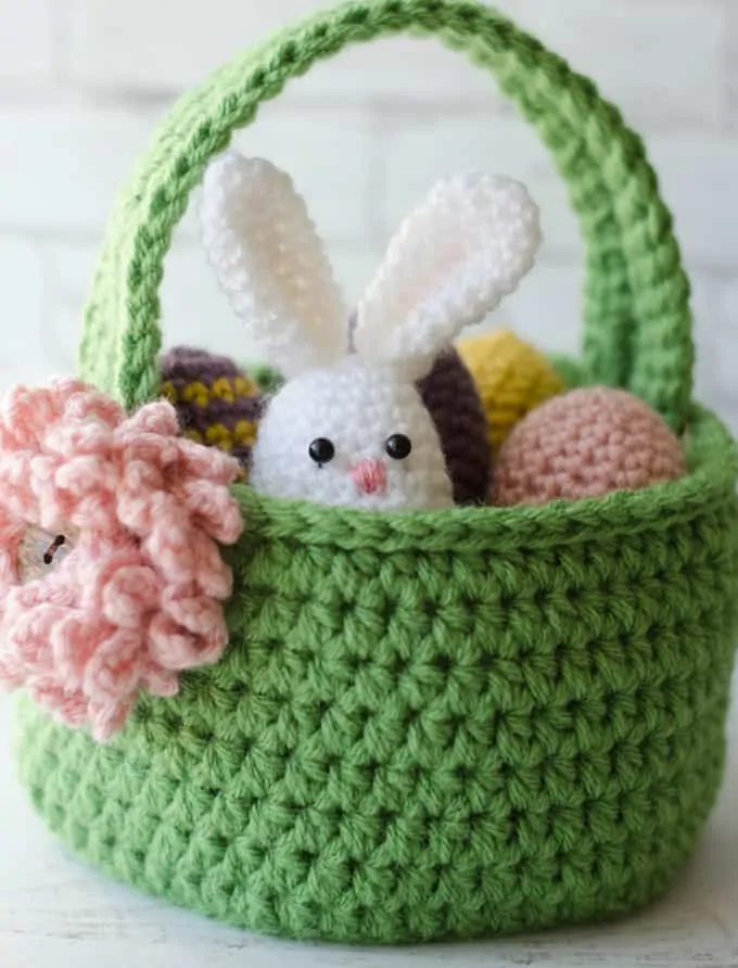 Crochet Easter Basket Pattern