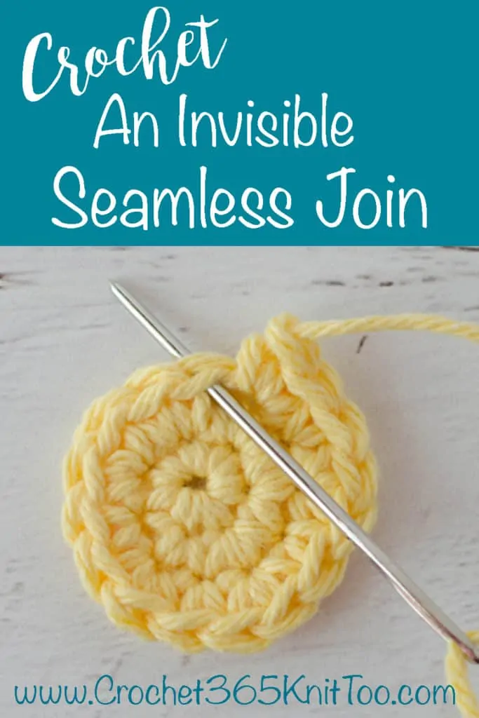 learn how to crochet an invisible seamless join