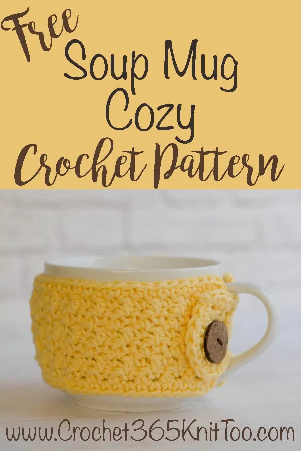 Crochet Soup Mug Cozy