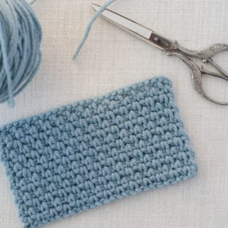 How to Crochet the Linen Stitch