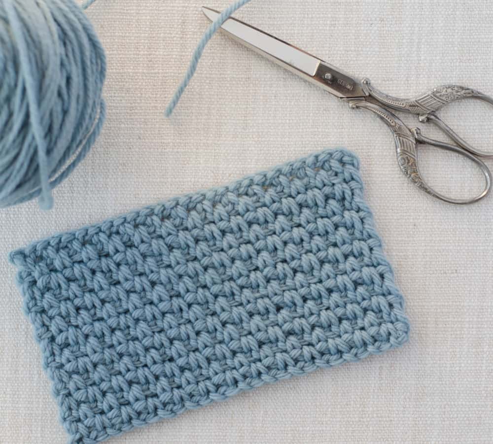 How to Crochet the Linen Stitch