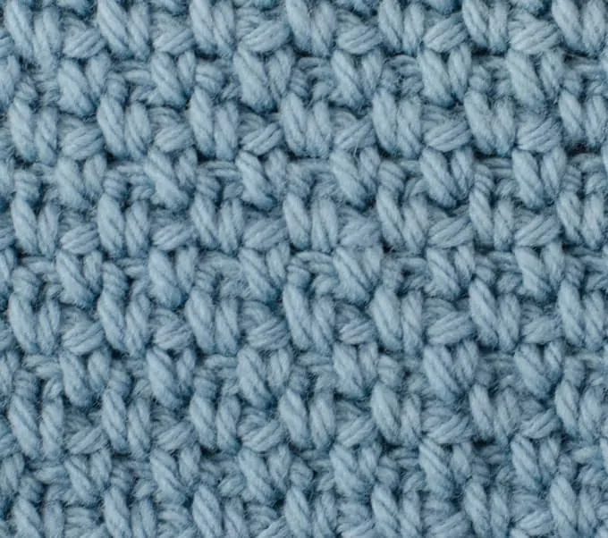 How to Crochet the Linen Stitch