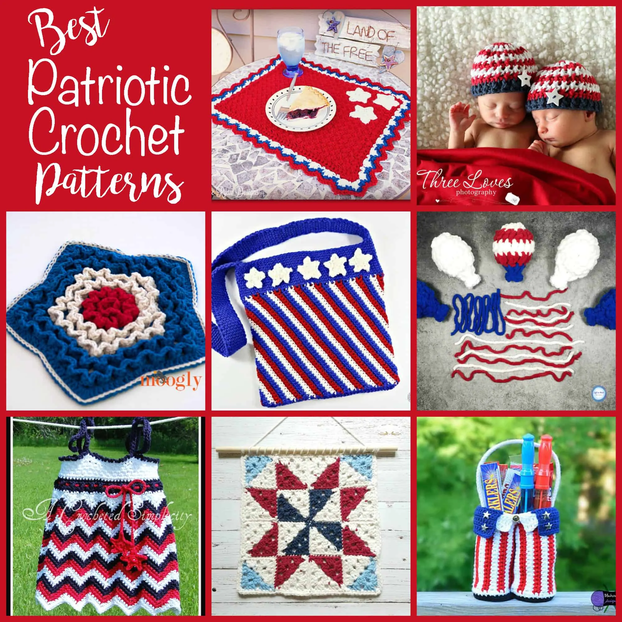 Best Patriotic Crochet Patterns