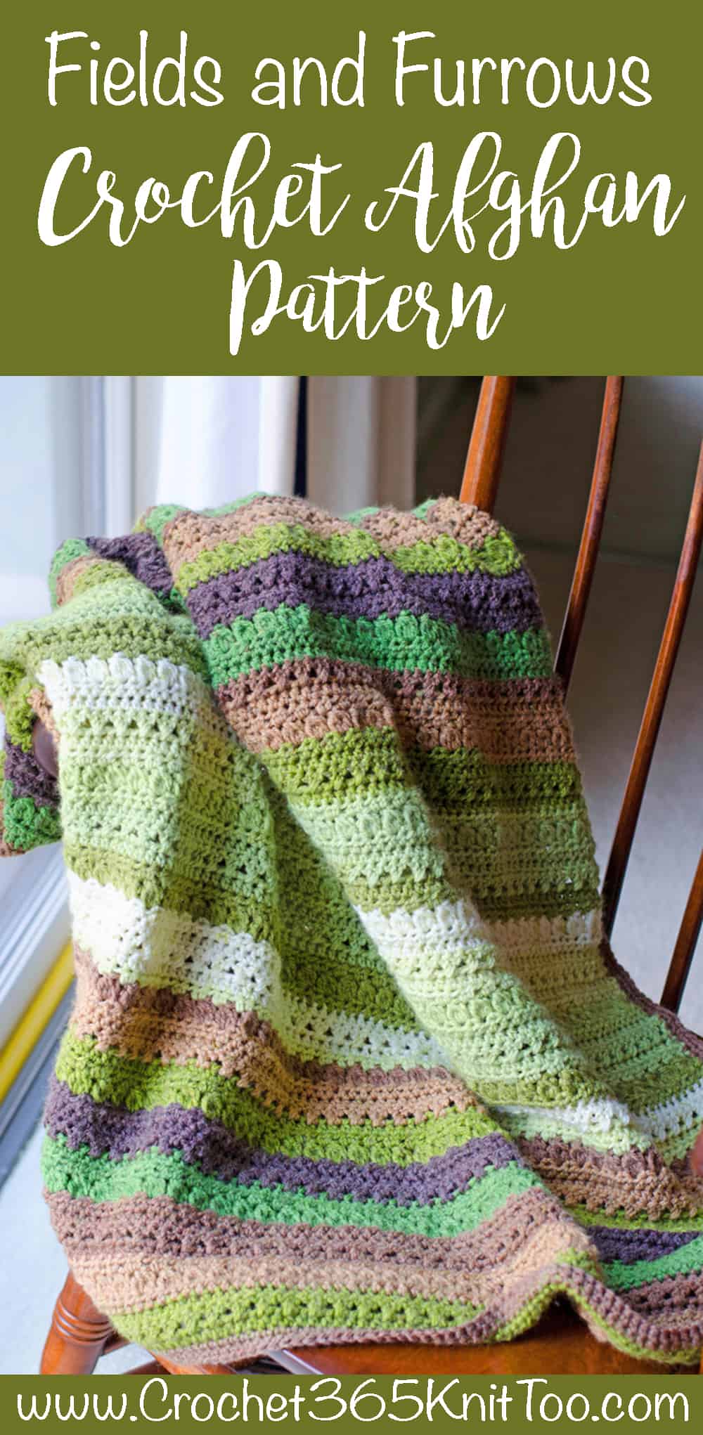 Free Crochet afghan pattern
