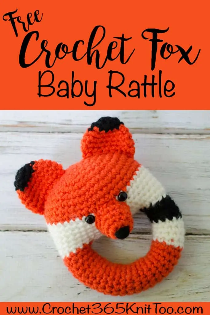 Crochet Fox Rattle