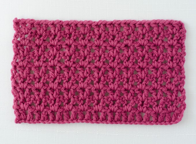 Crochet Rope Stitch