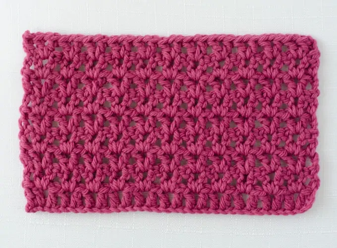 Crochet Rope Stitch