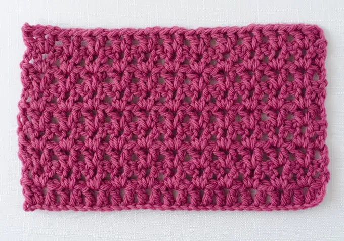 Crochet Rope Stitch