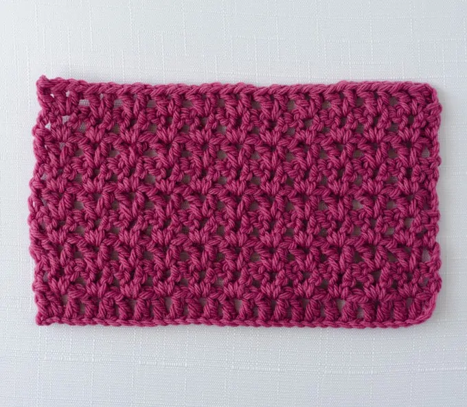 Crochet Rope Stitch