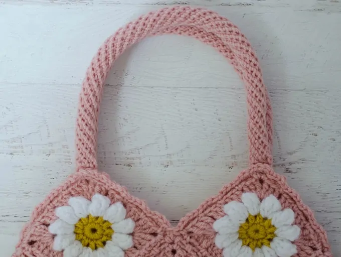 granny square purse