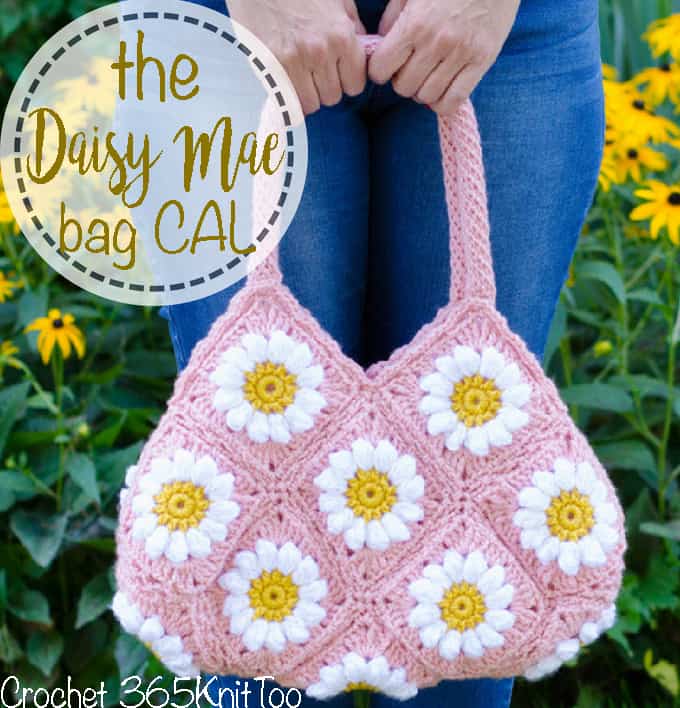 How to Crochet Granny Heart Square Crochet Tote Pattern FREE