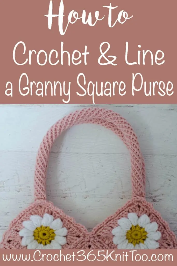 granny square purse