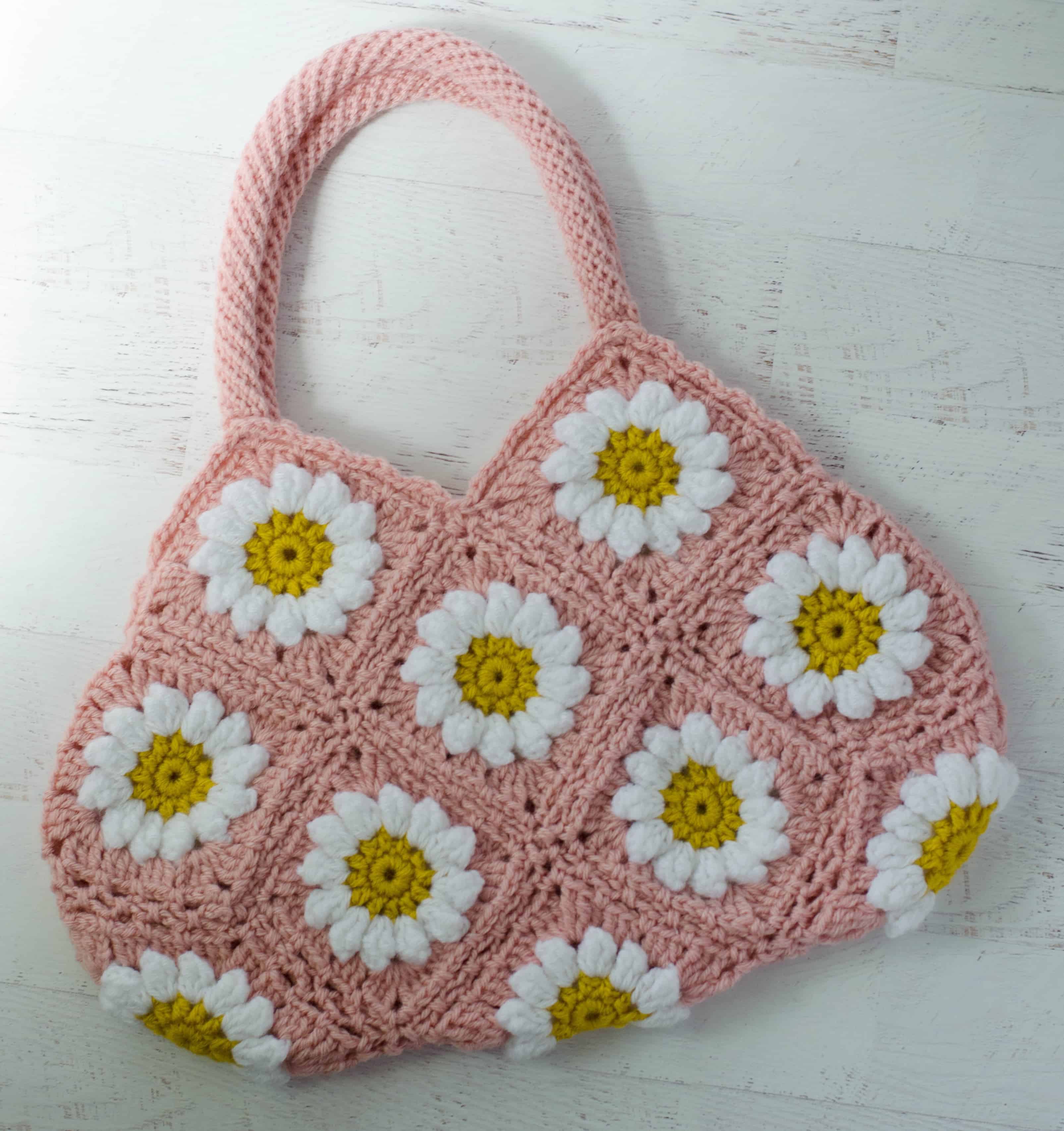 Daisy Mae Crochet Bag Crochet Along - Crochet 365 Knit Too