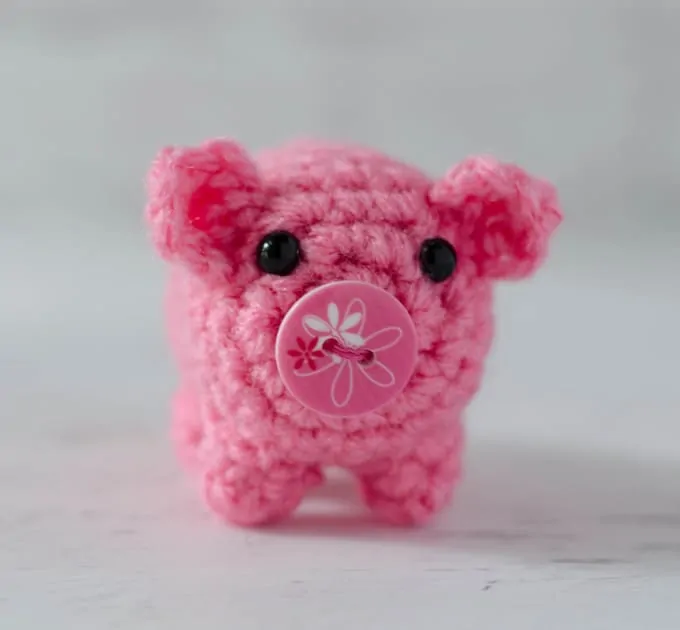 crochet pig