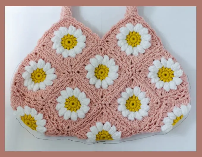 granny square purse