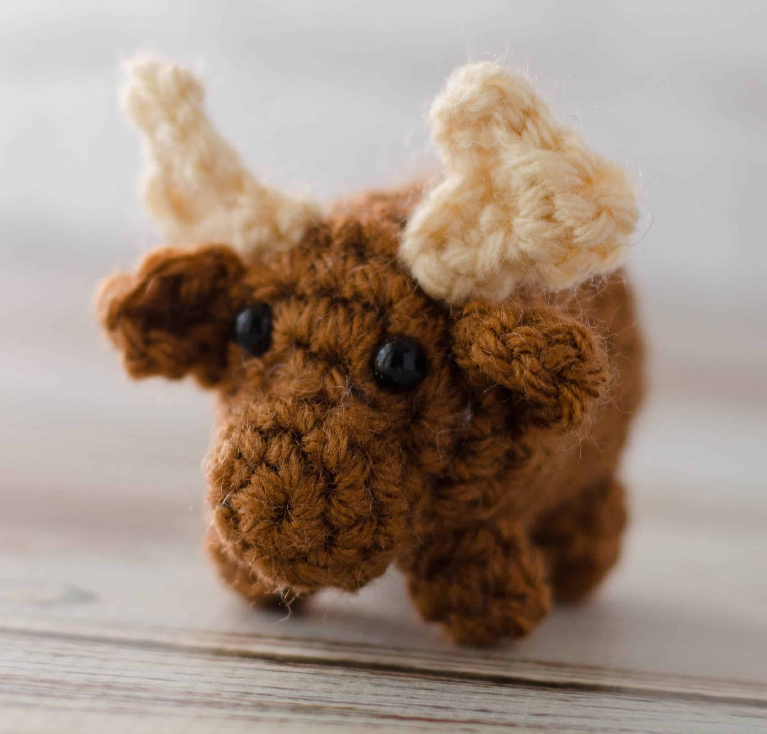 crochet moose