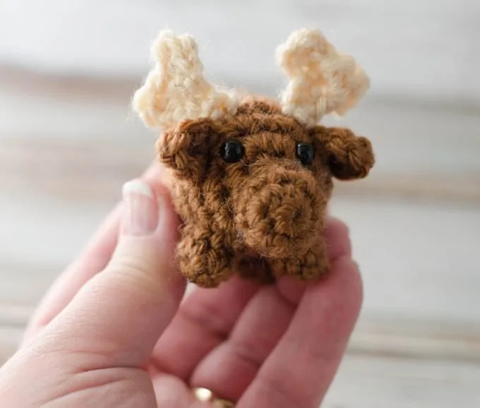 crochet moose