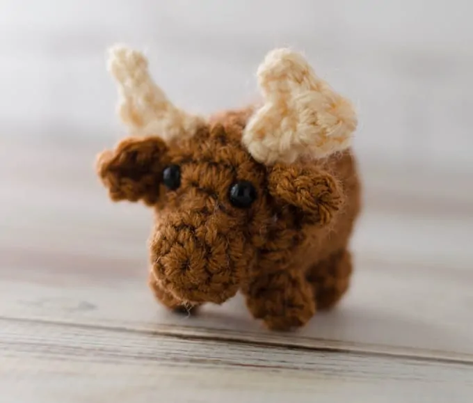 crochet moose