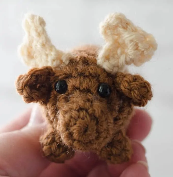 crochet moose