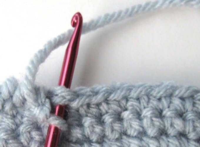 Reverse Single Crochet (aka Crab Stitch) Crochet 365 Knit Too
