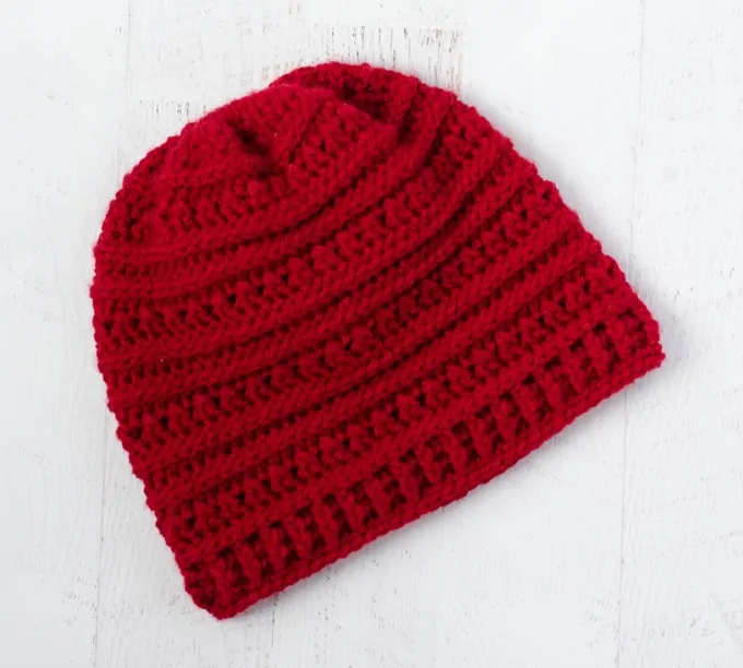 Buckeye Beanie Crochet Hat