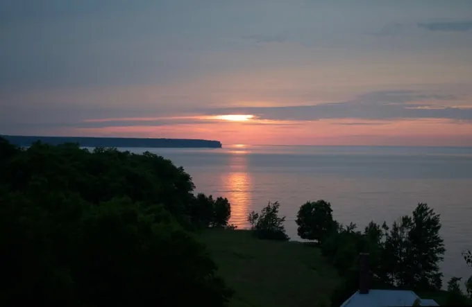 Sunset on Lake Superior