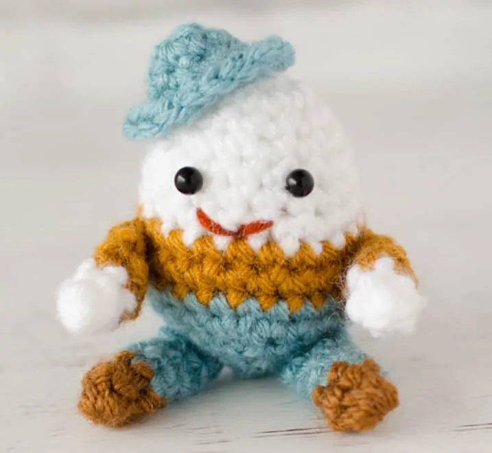 Mini Crochet Humpty Dumpty