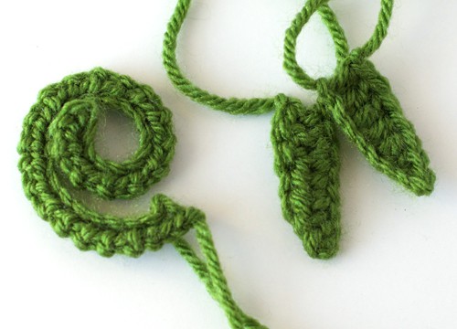 Crochet Wedding Peas