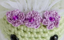 Crochet Wedding Peas