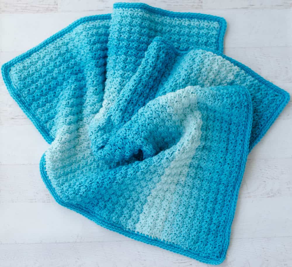 Crochet Sedge Stitch Baby Afghan Pattern